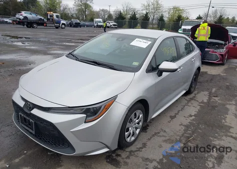 2021 Toyota Corolla Le из США, поврежденный, VIN 5YFEPMAE1MP188557